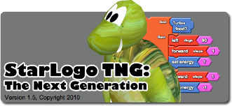 StarLogo TNG 1.5 splash screen