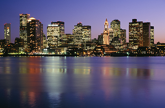 massachusetts. Boston's where