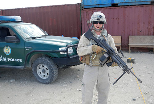 Gibbs in Afghanistan
