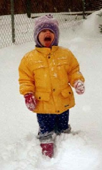 [Allie catching a snowflake, 12/03]