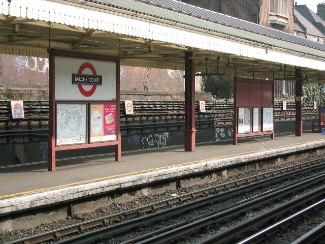 Baron's Court Tube Station