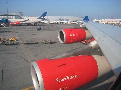 View from Business Class on the A340