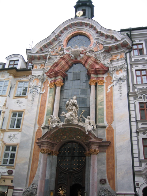 Church in Munich Shopping District