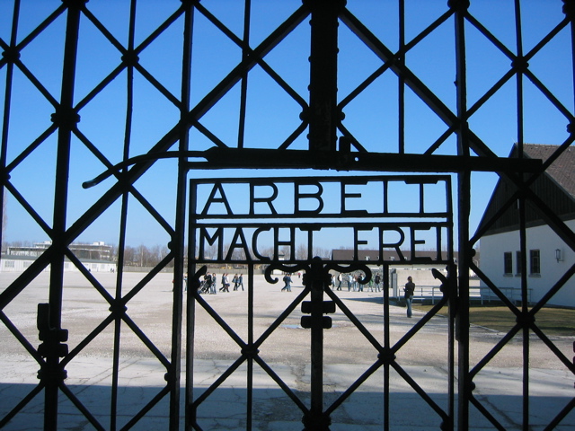 Dachau entrance