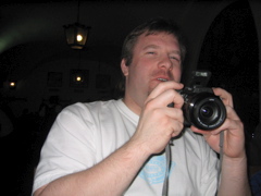 Chad and his large camera