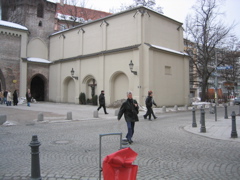 Side of the Munich "city wall"