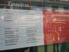 Basel, Switzerland - look at the great interest rates!