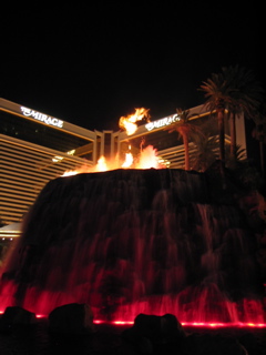 Mirage "volcano"