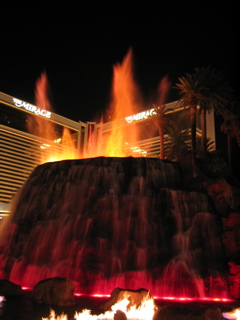 Mirage "volcano"