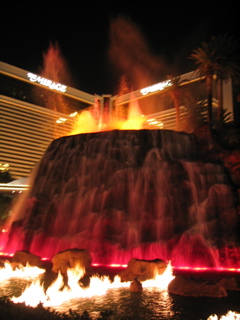 Mirage "volcano"
