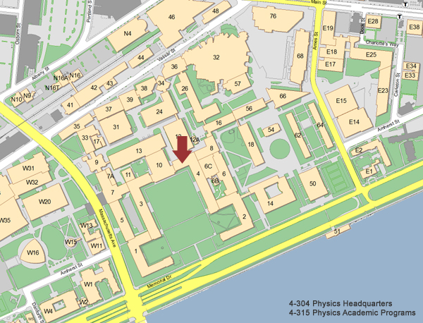 Interactive MIT campus map for
