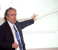 Professor Kerry Emanuel speaks about climate change.