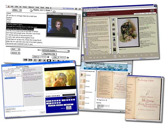 screen shots collage