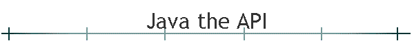 Java the API