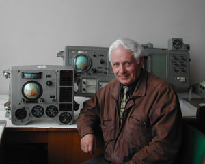Yurii Tiapchenko, designer of onboard information display systems