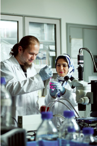 CPE students working in laboratory