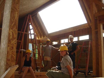 House Construction - Skylight