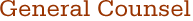 General Counsel