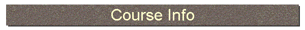 Course Info