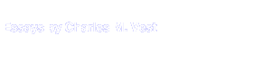 Essays by Charles M. Vest