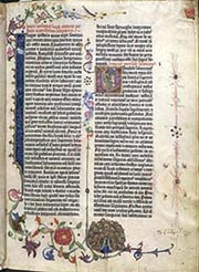 Page from Gutenberg Bible