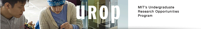 MIT's Undergraduate Research Opportunities Program (UROP)