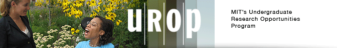 MIT's Undergraduate Research Opportunities Program (UROP)