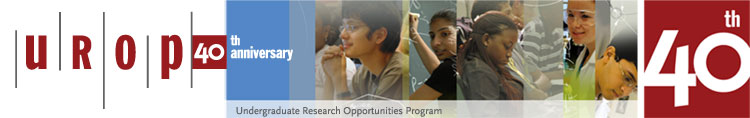 MIT's Undergraduate Research Opportuities Program 40th Anniversary