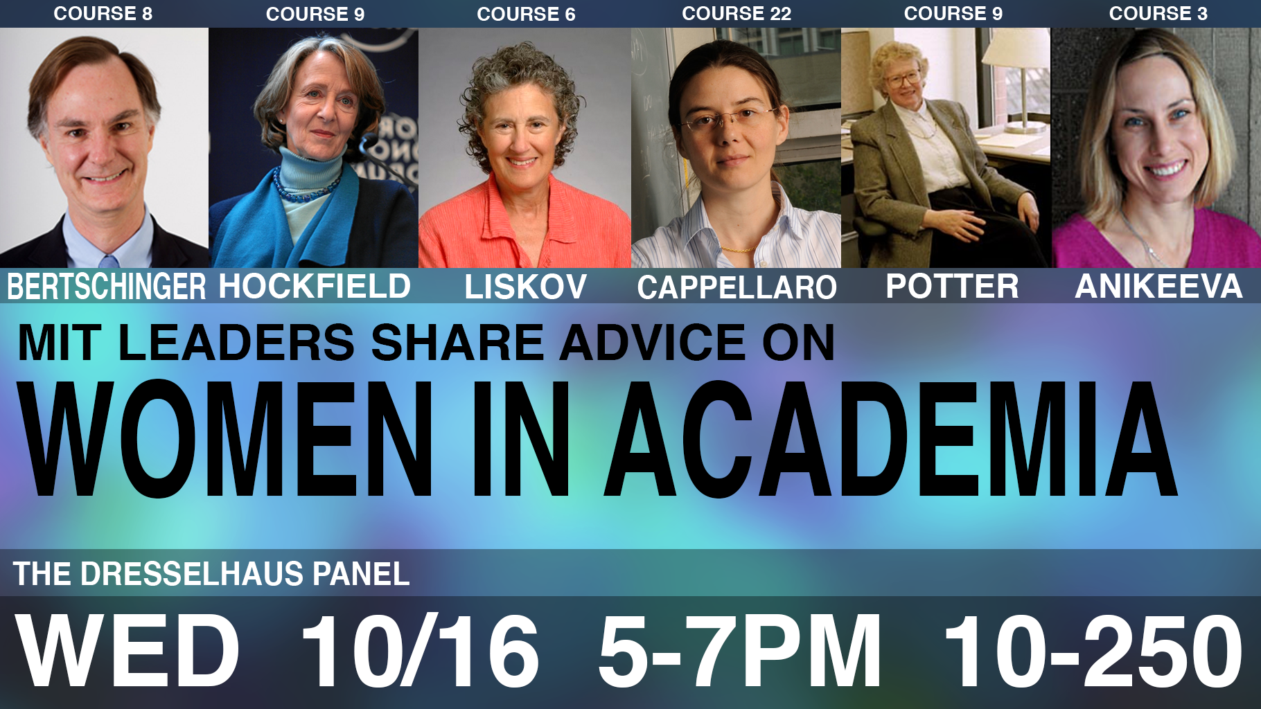 Women in Academia Panel Banner