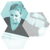 Woman Typing at Home