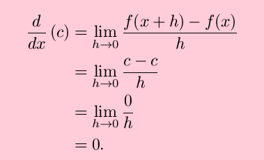 World Web Math Derivatives Of Polynomials