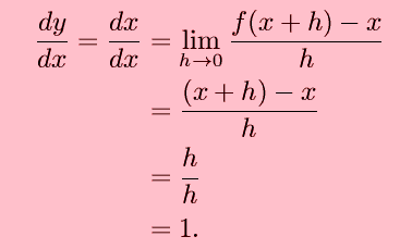 Find The Derivative