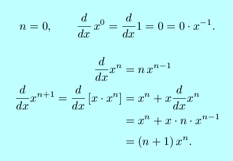 quotient rule differentiation. Note that the product rule was