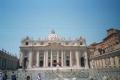 St. Peter's Basilica in the Vatican (and a little bit of Yevgeniya in the foreground)., 600x400, 52 Kb