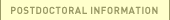 Postdoctoral Information