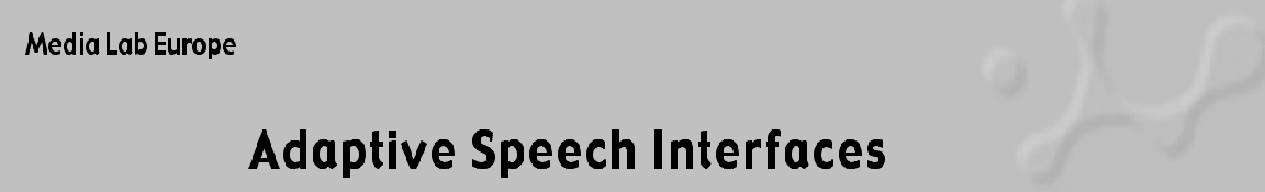 Adaptive Speech Interfaces Logo