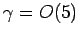 $ \gamma = O(5)$