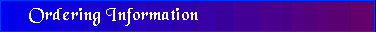 Ordering Information