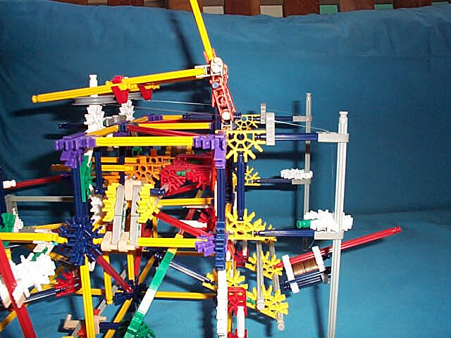 actuator rod counterweight, installed