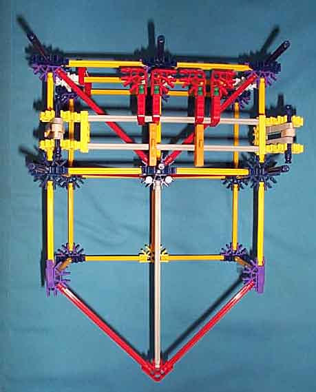 bit assembly mounted in bit frame
