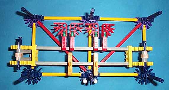 bit assembly mounted in bit frame