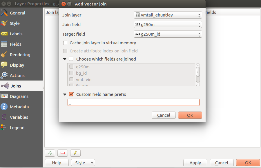 Joining with QGIS.