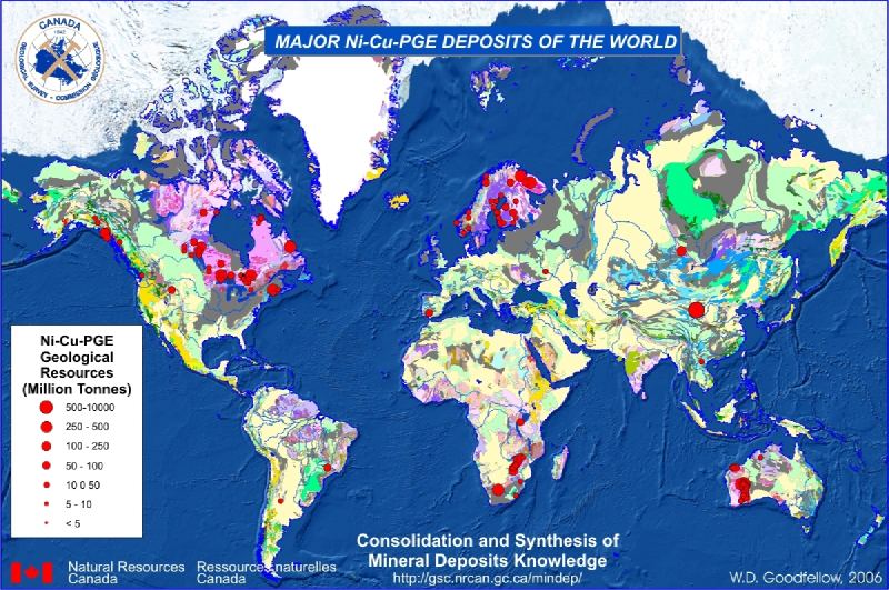 Mineral Locations United States