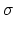 $\displaystyle \sigma$