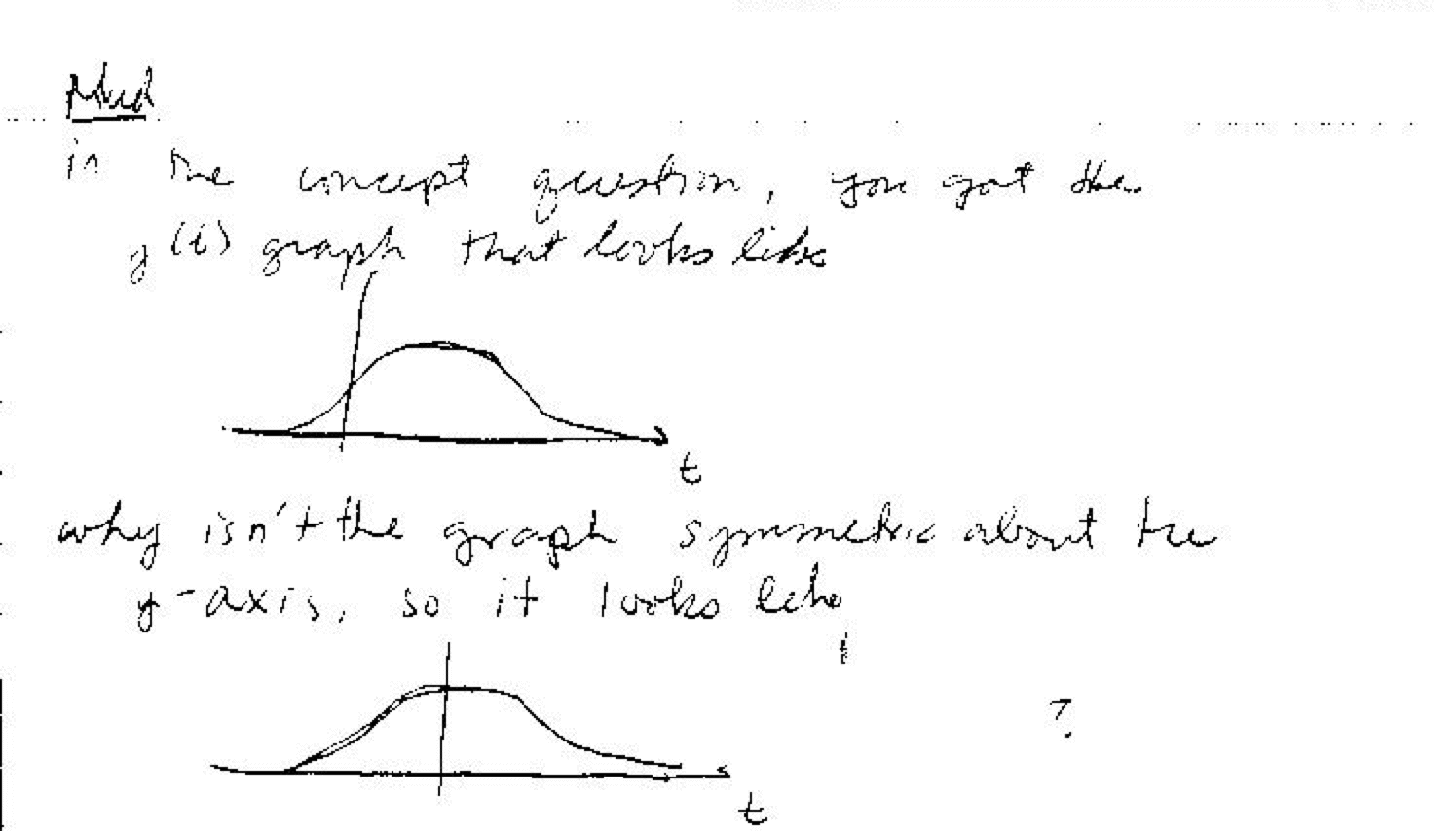 Lecture S14 Muddiest Points