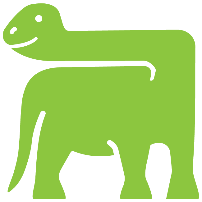 Green B Icon, PNG ClipArt Image