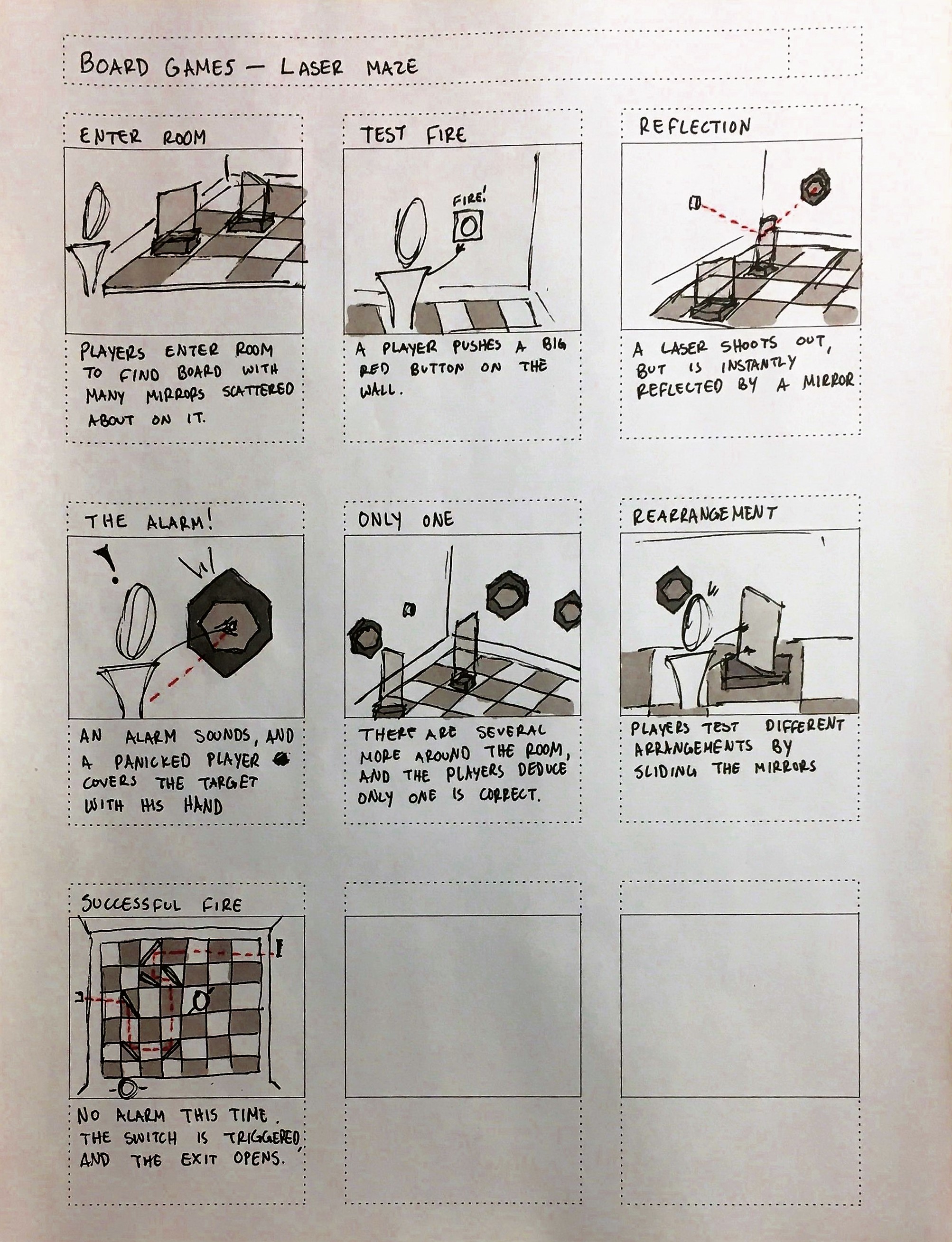 Storyboard 1: Wizard Chess Storyboard 2: Battleship Storyboard 3: Laser ...