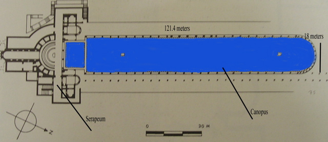 Hadrians Villa Plan