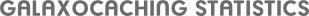 Galaxocaching Statistics