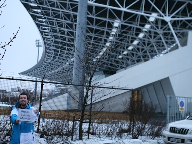 Project Electric Mayhem in Reykjavik, Iceland